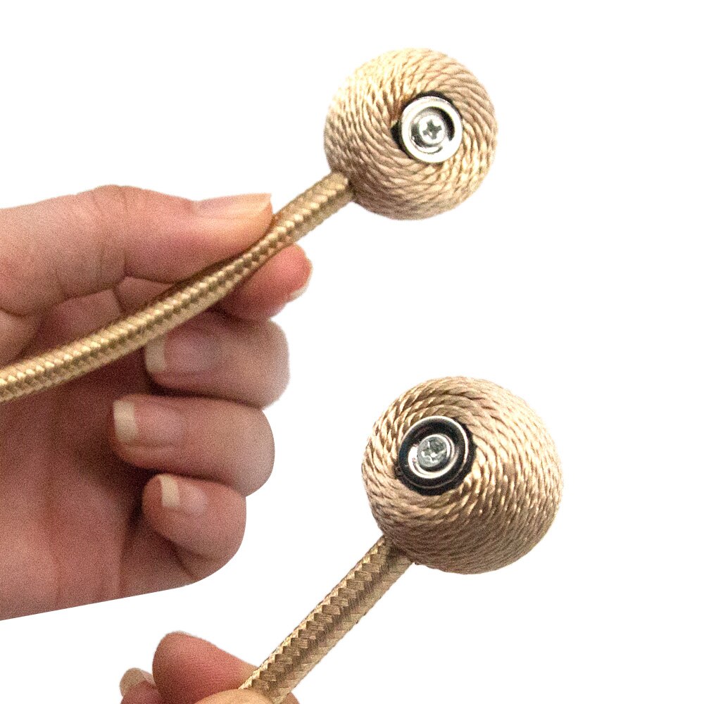 2 Stuks Magnetische Parel Bal Gordijn Tiebacks Vastzetmogelijkheden Terugloopsper Gesp Clips Accessoire Gordijn Decoratieve Gordijn Staven Accessoires