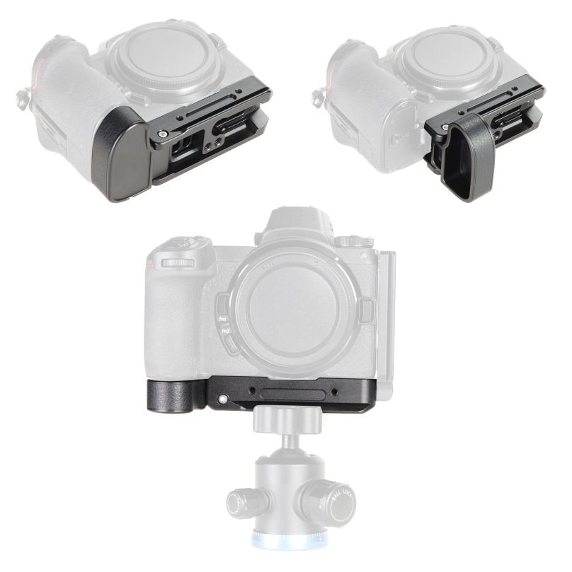 Wepoto  z7 grepp kamera snabbkoppling platthandtag kompatibel med nikon  z5 z6 z6ii z7 z7ii