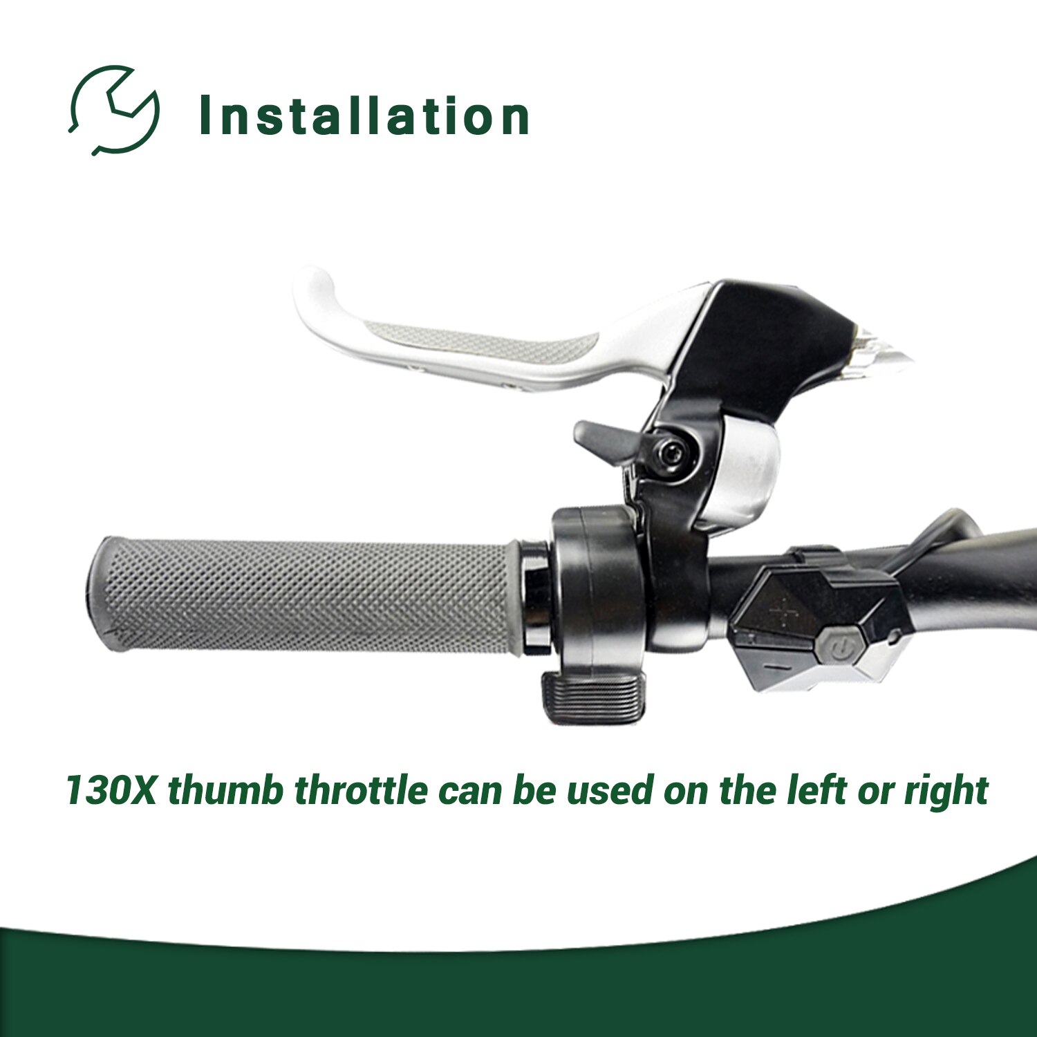 KT Kaihua 130X Thumb Throttle Bike 130X Thumb Thro... Grandado