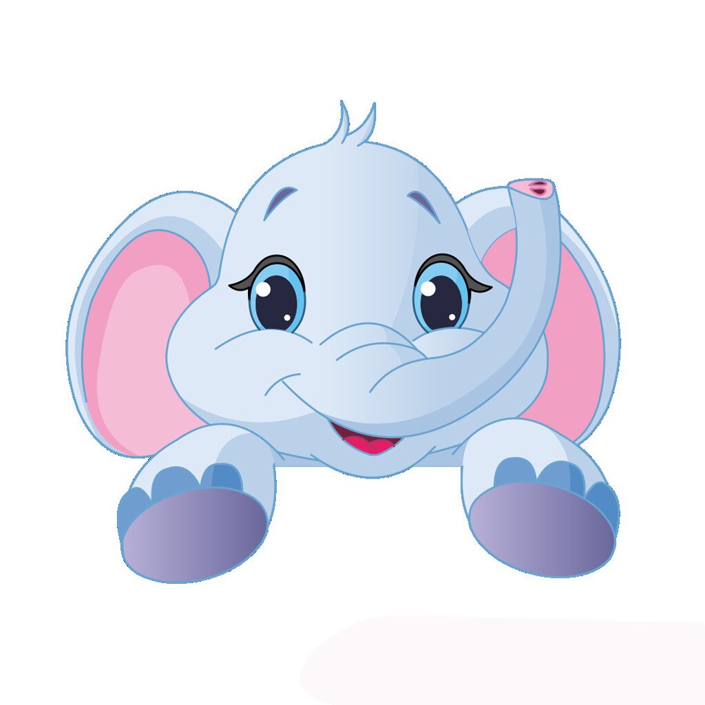 One Piece Cute Animal's Wall Sticker Light Switch Sticker For Kids Room Decorative Fairy Switch Stickers наклейки на стену#PY: B