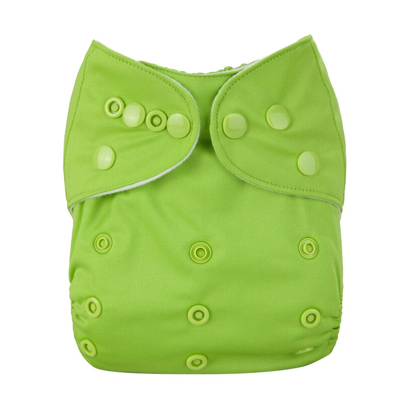 Pañales de bebé lavables reutilizables, pañal para bebés de tela impermeable para recién nacidos, pañal de bebé con bolsillo, cubierta de pañal sólida para recién nacidos: 01