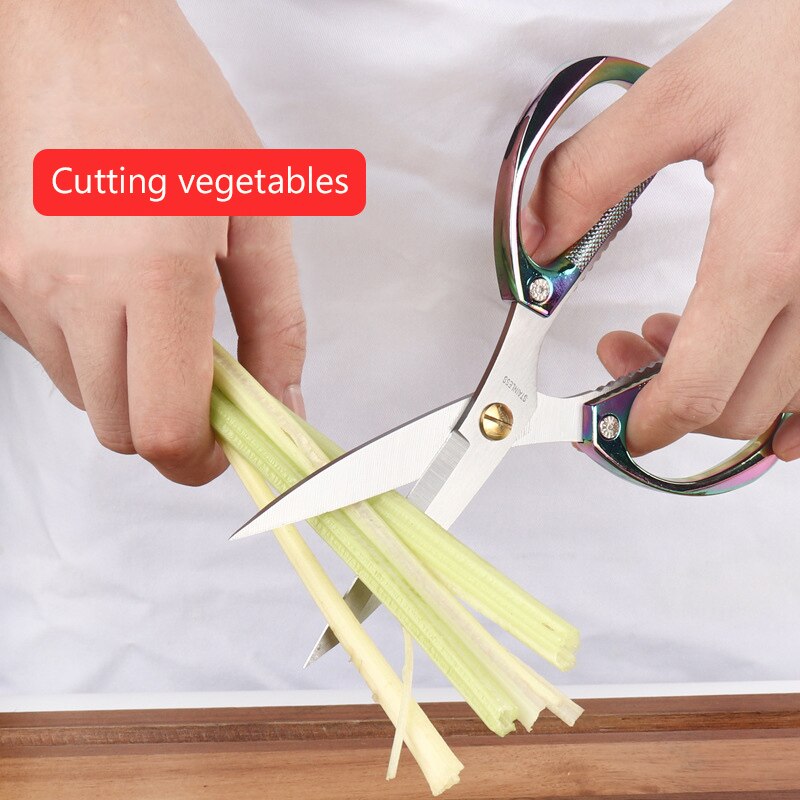 Multifunktionale edelstahl schere haushalt küche alle legierung schere geeignet für huhn, fisch und gemüse