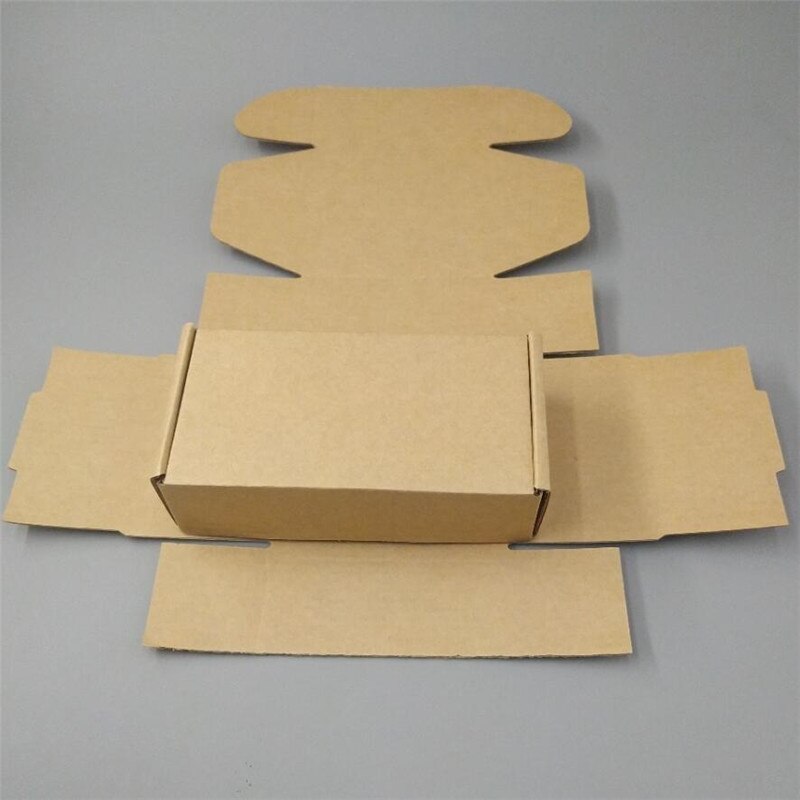 12*9*4cm Small kraft postal box Packaging Cardboard Corrugated Box