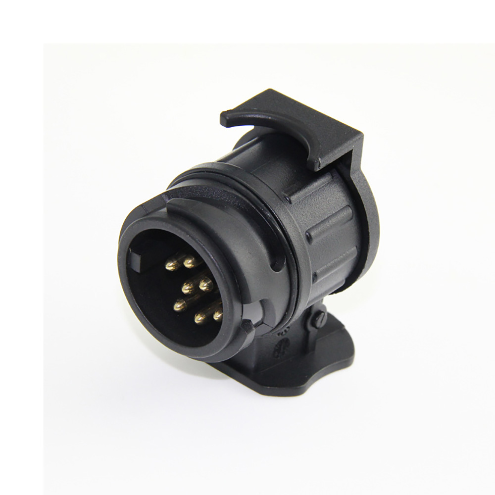 12V 13 To 7 Pin Trailer Socket Adapter Waterproof Truck Caravan Towing Electric Adapter Trailer Wiring Connector Tow Accessories