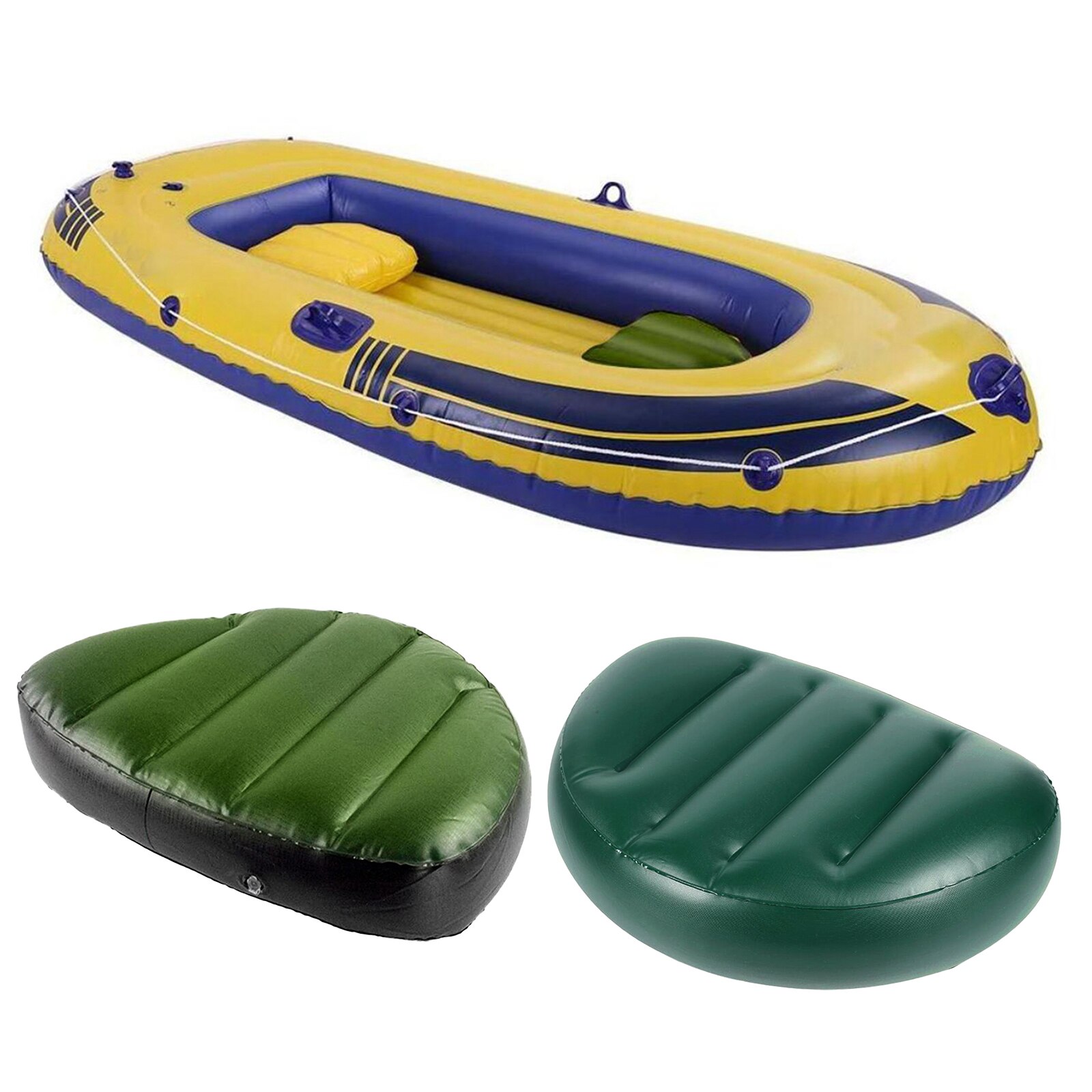 Coussin de siège gonflable pour Kayak, en PVC, Portable, pour bateau, pour Sports d&#39;eau en plein air