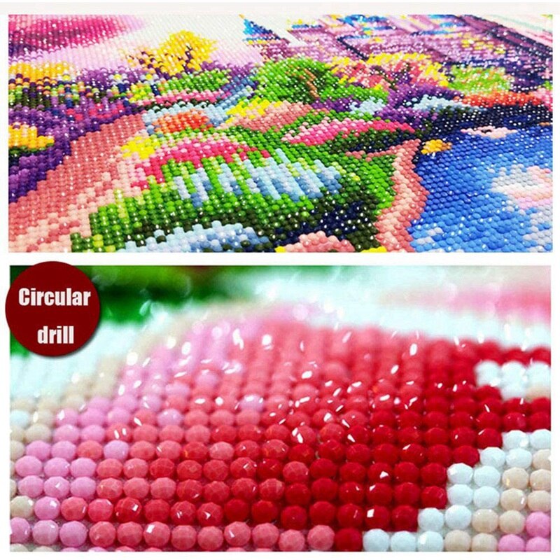 DIY Diamond Painting Full Drill Cross Stitch Kit Diamond Painting Kits for Adults Rhinestone Embroidery Diamond Art