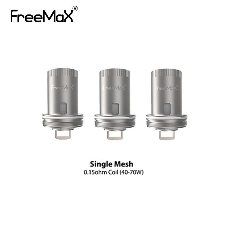 3/6pcs/lot Freemax Mesh Pro Tank Vape Coil Core Head Single 0.15ohm/Double 0.2ohm/Triple 0.15ohm/Quad 0.15ohm/Quintuple Coils