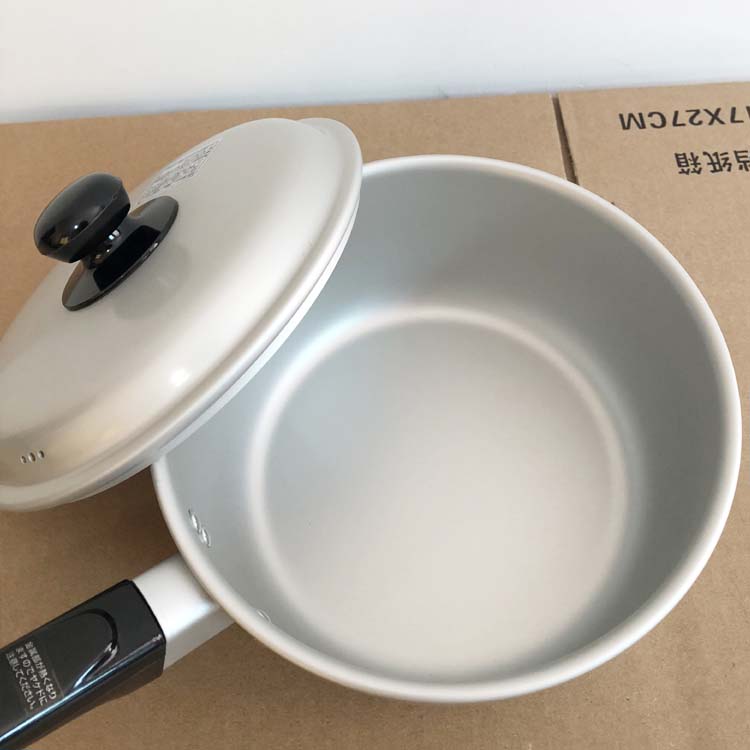 Japanese milk pot single handle boiling thicken old aluminum pot domestic Japanese gas pan auxiliary food pot
