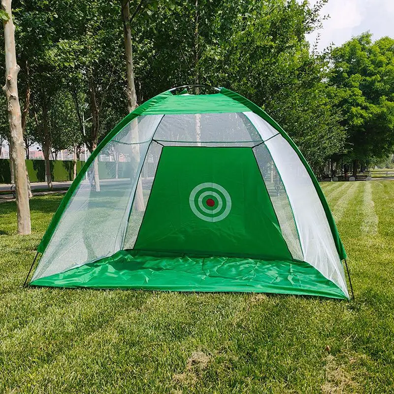 Cage de Golf 1 ~ 2M, filet d'entraînement, Sport intérieur et extérieur, équipement d'exercice, entraîneur de jardin, tente d'entraînement de Golf Portable