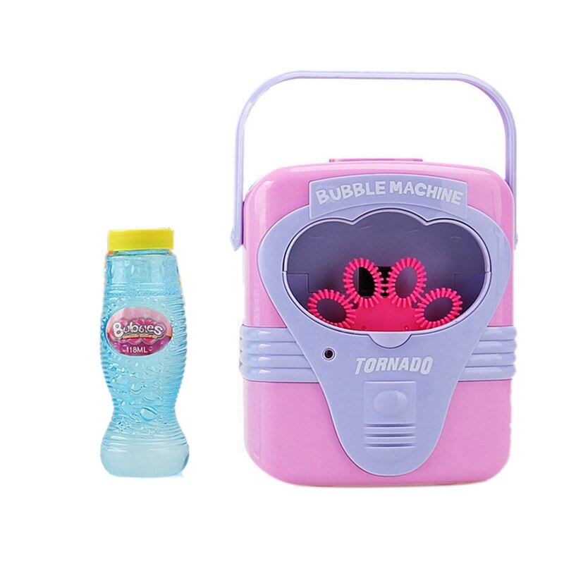 Automatische Elektrische Bubble Machine Zeep Blow Bubbels Blower Maker Party Zomer Indoor Outdoor Feesten Speelgoed Voor Kids