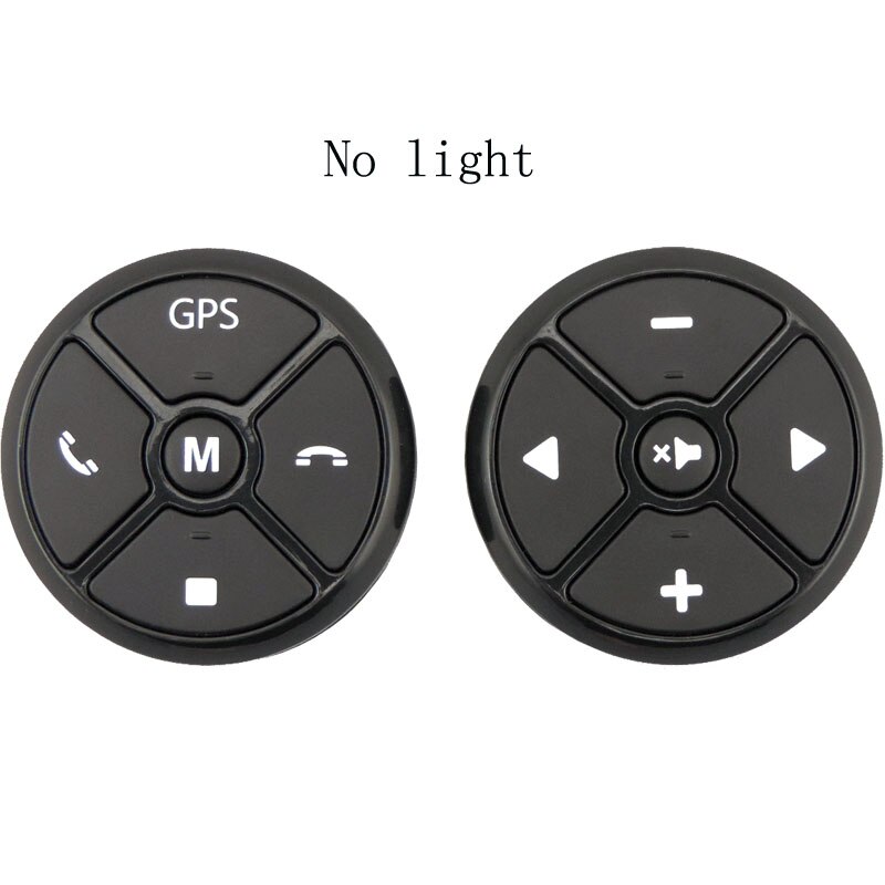 Universal Wireless Car Radio Multimedia Steering Wheel Controller Remote Stereo DVD Navigation Night Vision Light Button: No light
