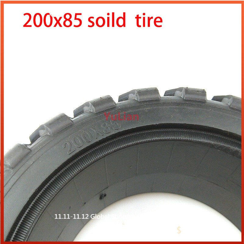 200X85 Voor Kaabo Skywalker 8S Single Drive 8 Inch Solid Band Vouwen Elektrische Scooter, band Skateboard Kicker
