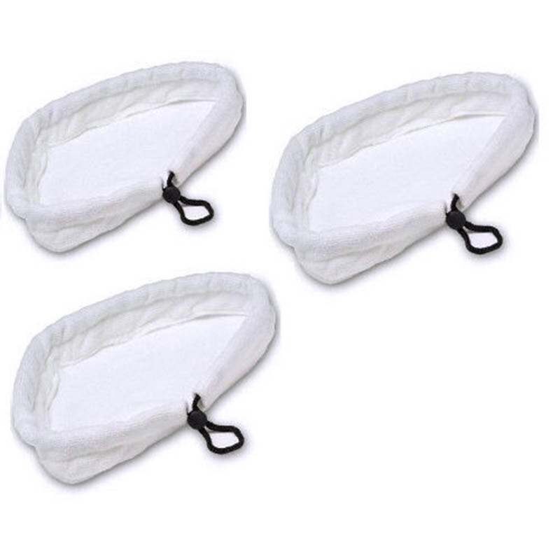 Tampons de remplacement en tissu serpillière, 3 pièces, tampons triangulaires, pour nettoyage ménager, tête de serpillière, fournitures de nettoyage des sols