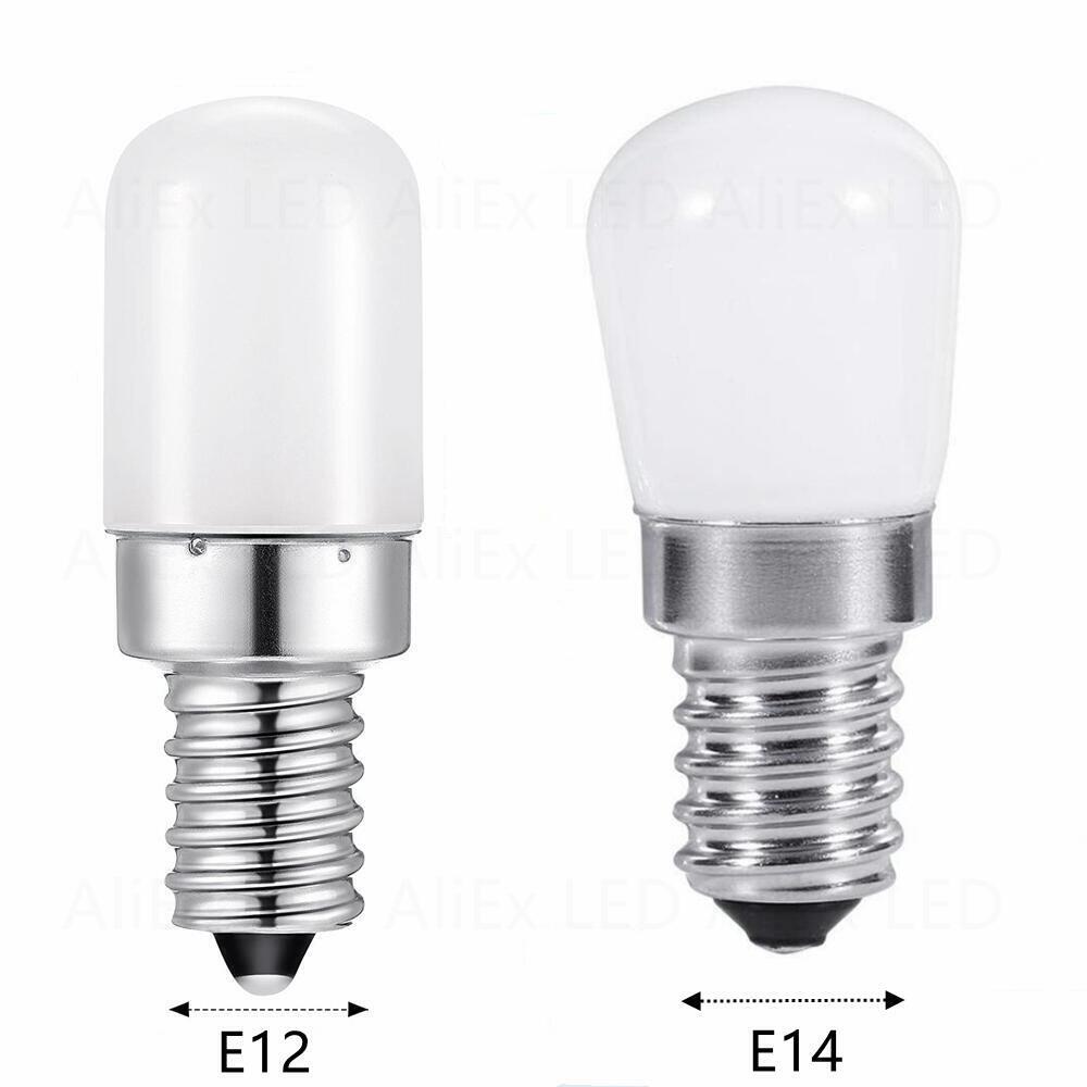 3pcs/lot 3W E14 E12 LED Fridge Light Bulb Refrigerator Corn bulb AC220V LED Lamp White/Warm white SMD2835 Replace Halogen Light