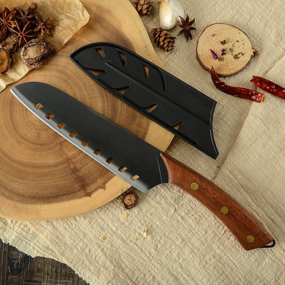 Stainless Steel Knives Knife Set 5pcs For Steak Meat Fish Vegetable Cutting Santoku Chef Semptember Knives Sets