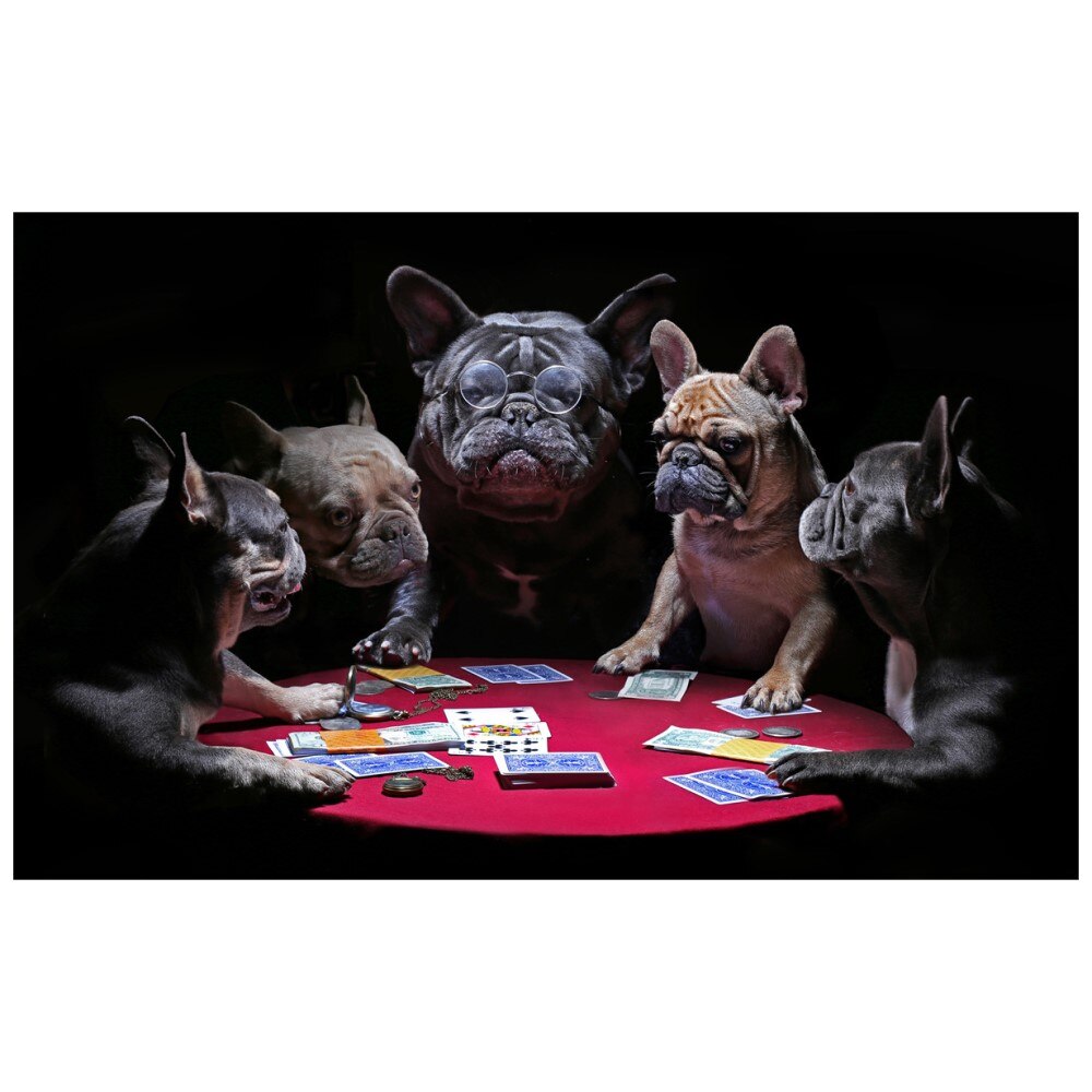 Puzzel Voor Volwassenen 1000 Pcs Wanddecoratie Home Decor: French Bulldog