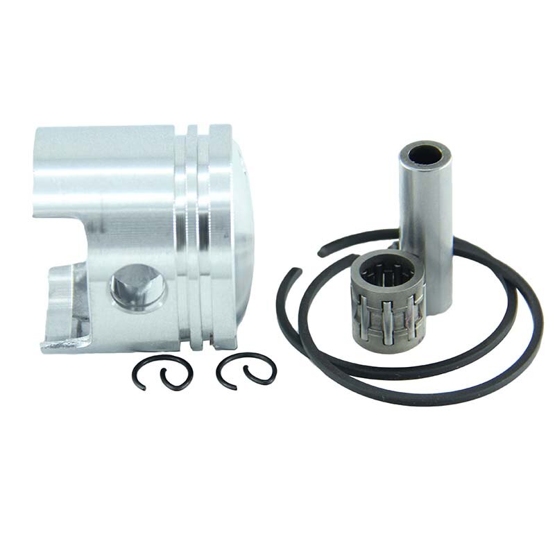 2 Stroke Air Cooling Engine Parts 44mm Piston 10mm Pin Ring Set fit for 44-5 Mini ATV