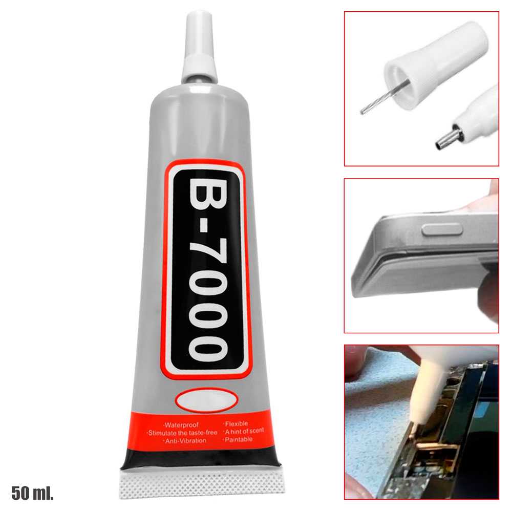 B-7000 B7000 Mobiele Telefoon Reparatie Lijm 50 Ml Lijm Industriële Sterkte Voor Smartphones Tabletten Schermen Gems Craft Diy