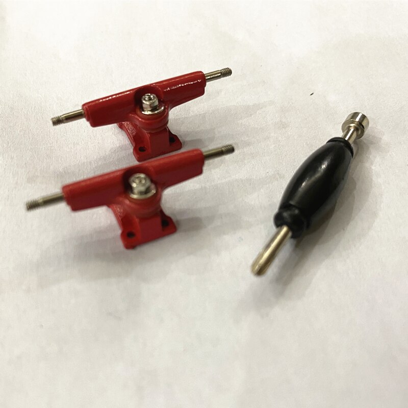 aluminum finger skateboard parts fingerboard trucks 29MM: Red