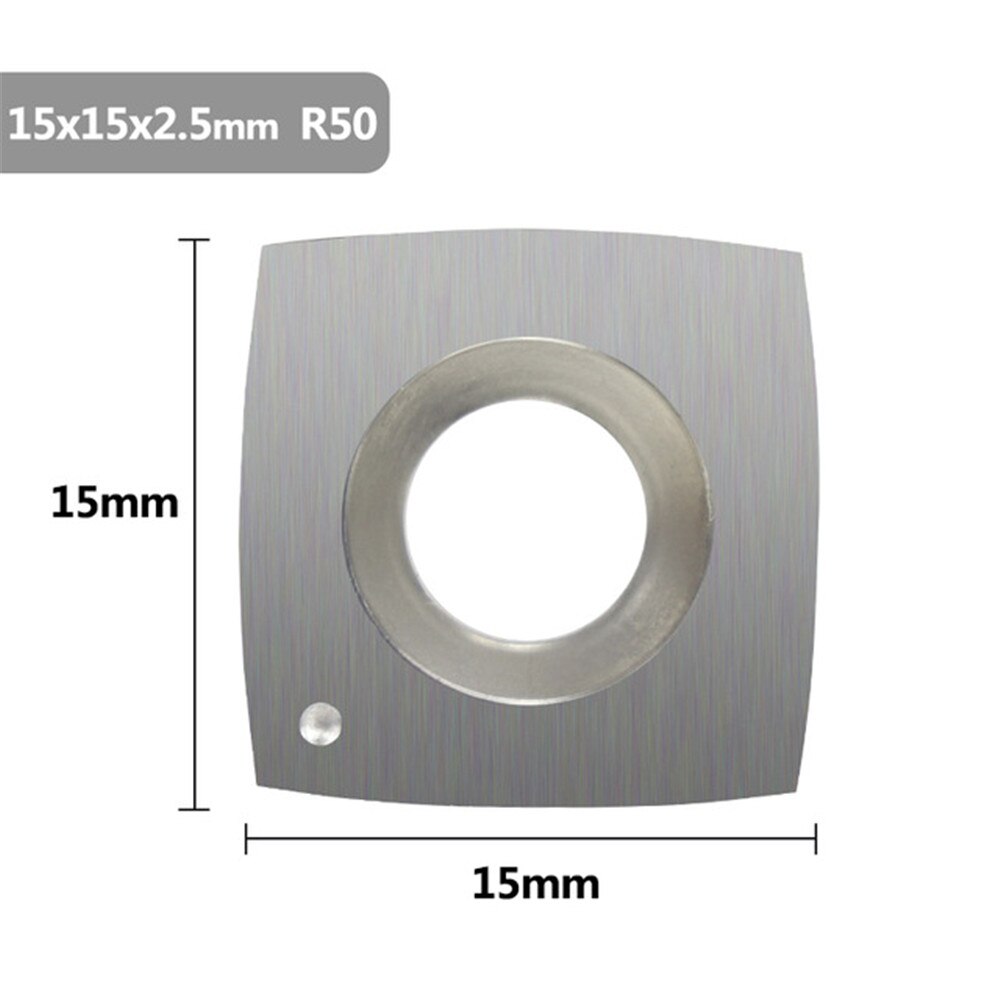 10Pcs Ronde Carbide Blades 18Mm Diameter 3Mm Dikte 30 Graden Voor