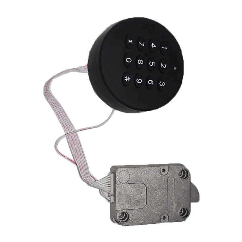 Electronic combination lock with programming delay time and dual group codes function