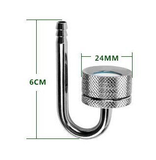 WYIN Aquarium Plant CO2 Simple Gauge Needle Valve Pressure Regulator JIS M22-14, W21.8