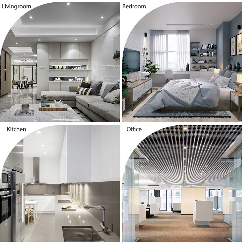 Luz empotrada LED 18W 15W 12W 9W 5W AC 220V 230V 240V blanco frío cálido lámpara LED empotrable foco bombilla Led para dormitorio cocina