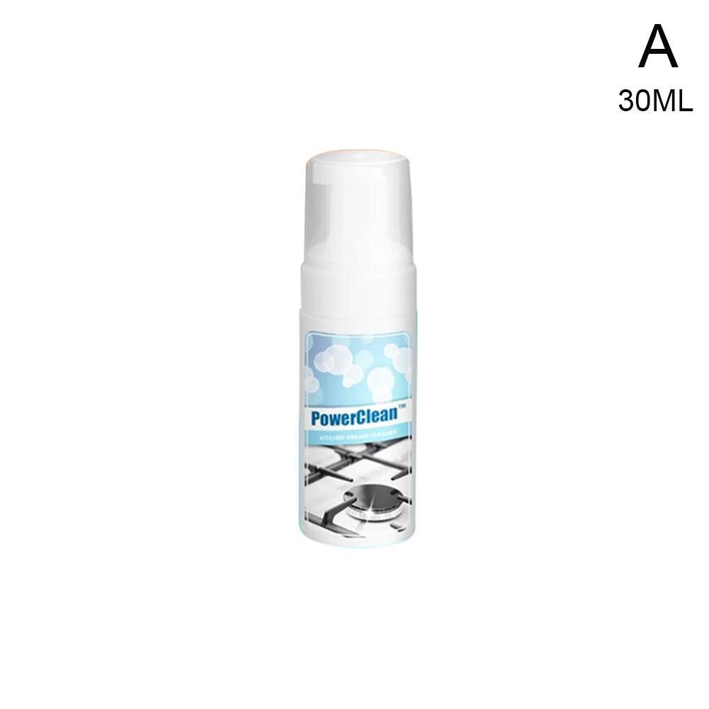 Powerful Kitchen Grease Cleaner Cleaning Kitchen Grease CleanerAll-Purpose Rust Cleaner Bubble Household Cleaning 30/100/200ml: 30ml