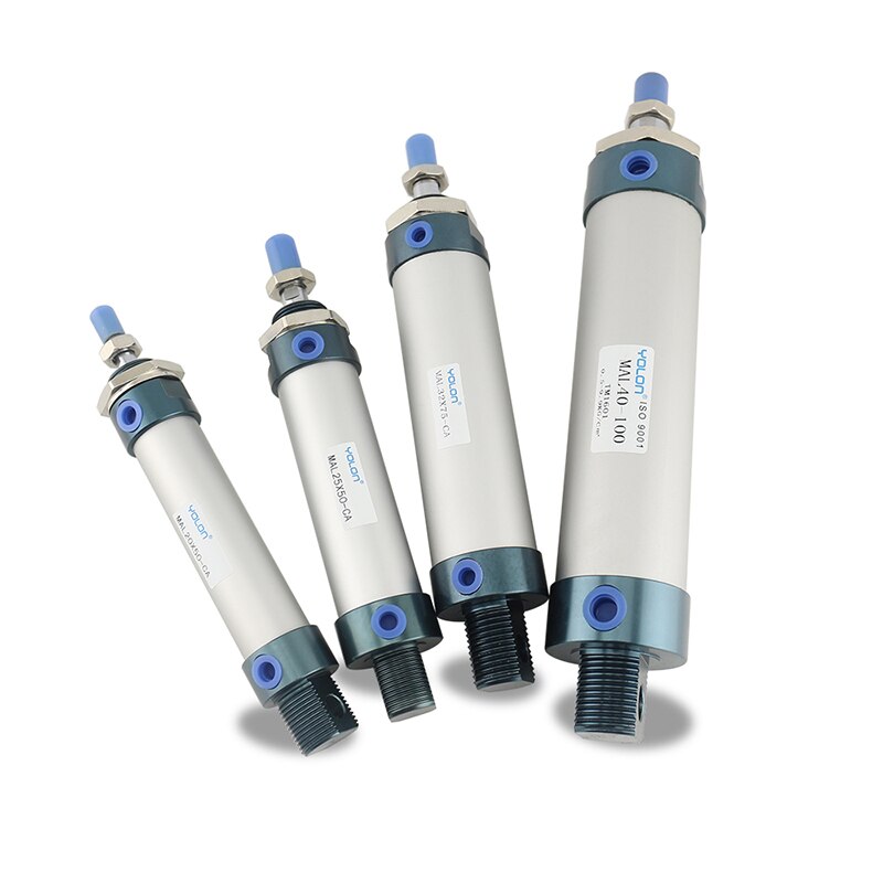 Airtac type cilinder mal-serie aluminiumlegering mini cilinder mal 20 x 25 20 x 50 20 x 100 20 x 150 20 x 200 20 x 250 20 x 300 20 x 400