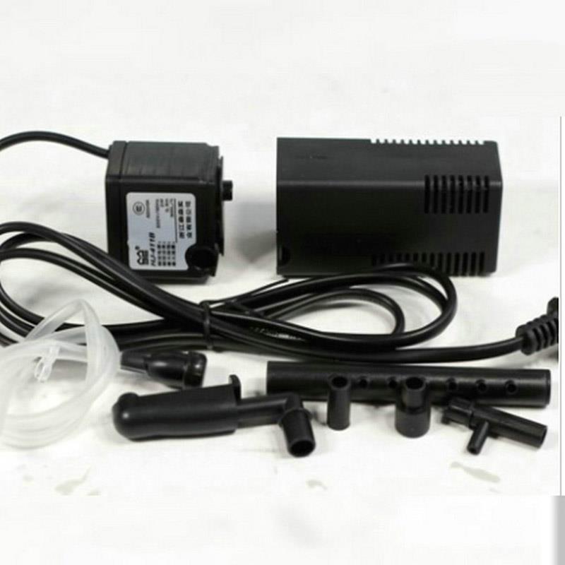 Mini aquarium aquarium pomp nano gebouw interne filter dompelbare zuurstofpomp vis schildpad voor aquarium water plantenbak