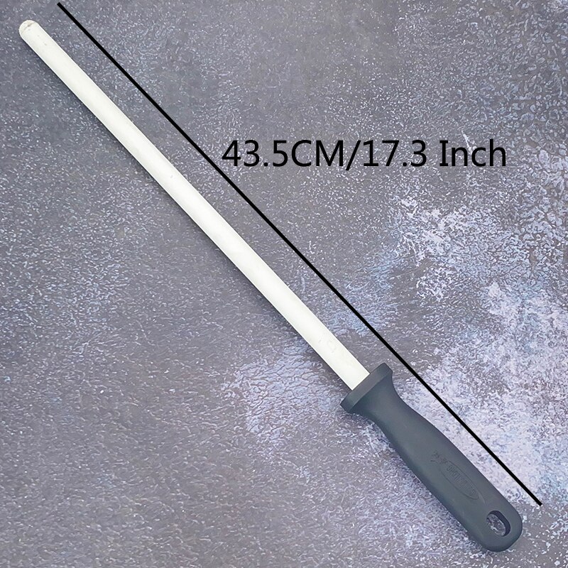 Ceramiczne pałeczki robić ostrzenia gospodarstwa domowego kuchnia nóż robić uboju profesjonalne ręczne cylindryczne ostrzałki robić noży musat: length-43.5