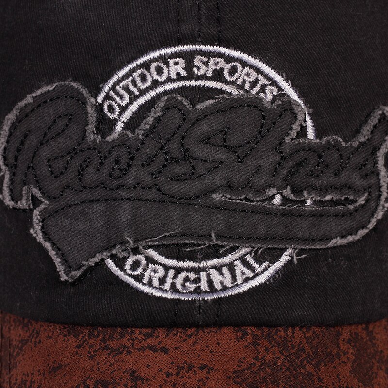 Casquette de baseball pour hommes, à la , patch lettre brodée, sauvage, style hip hop, coutures, pour papa, snapback, gorras