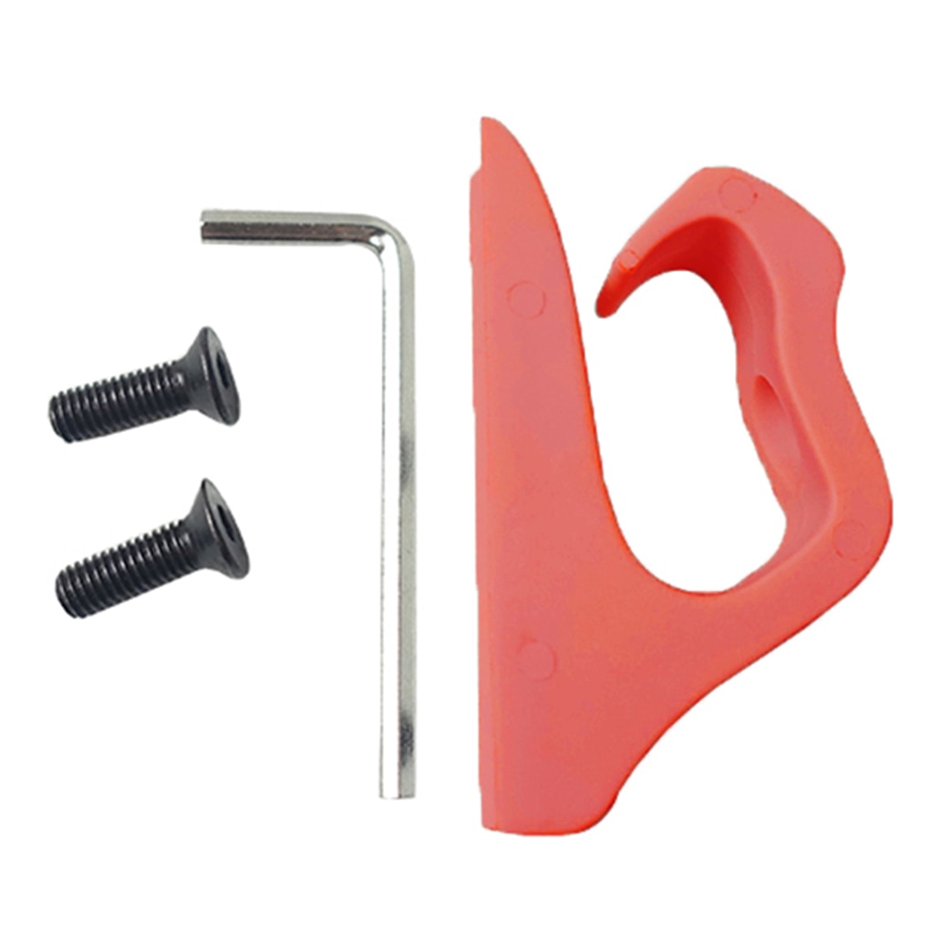 Replacement For Xiaomi M365 Pro Electric Scooter Front Hook Helmet Bags Hanger Claw Bag Holder Multifunctional Hook Accessories: red