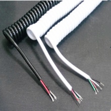 Diy lente krul lijn usb lijn usb 4 core draad microusb extension data kabel