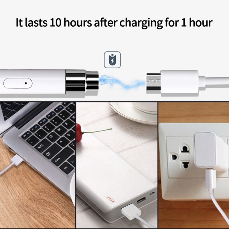 Active Stylus Digital Drawing Pen Carbon with Superconducting Nano Tip for Ipad iPhone Surface Smartphones and Tablets