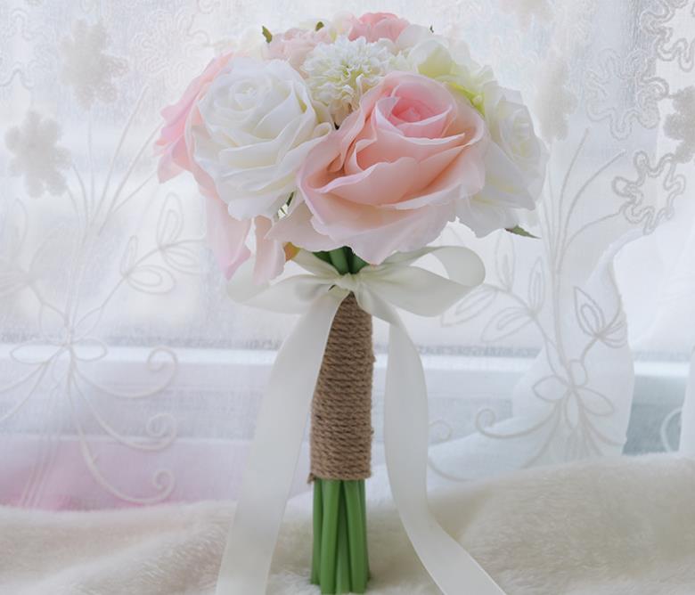 Bridesmaid, small bouquet, holding flowers wedding flower: black