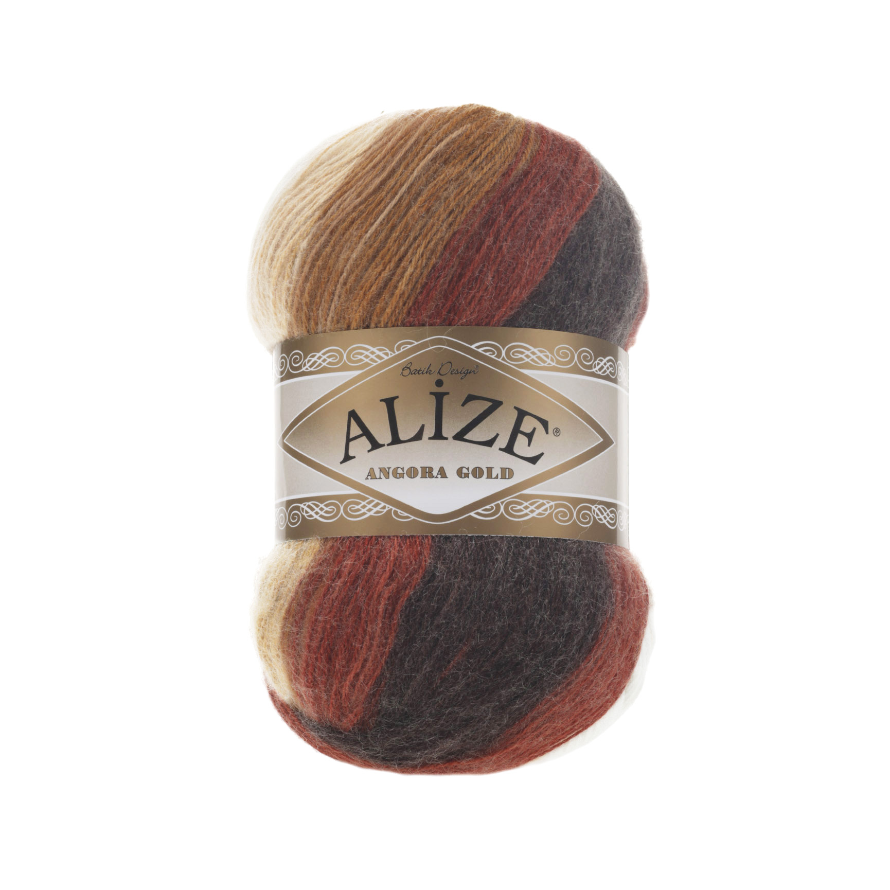 Draad 1 Pack ( 5 Ballen) alize Angora Gold Batik Hand Breien Garen (% 20 Wol % 80 Acryl) 100 Gram 550 Mt Haak Tool Kit