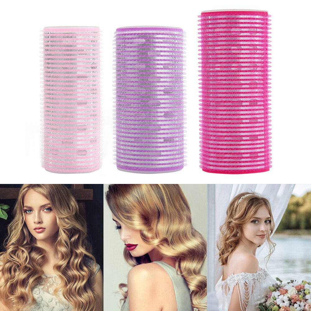 Lockenwickler Rolle selbst-Klebstoff Haar Rollen DIY Haar Rolle Wellen Twist Friseur Zubehör Schönheit Salon Werkzeug