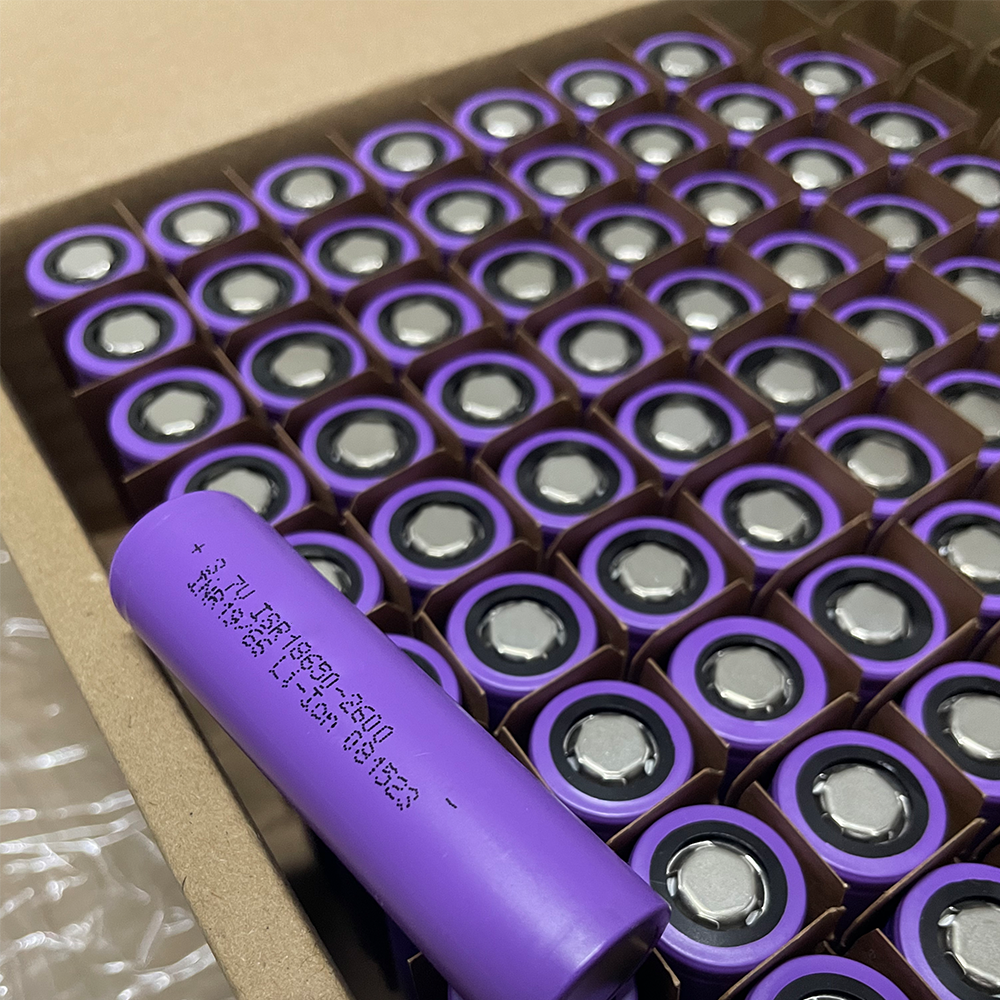 18650 Battery 3.7V 800 1500 2000 2500 2600mAh 5C 10C 3.7V High Temperature Resistant Electric Bicycles/Scooters Batteries Cell