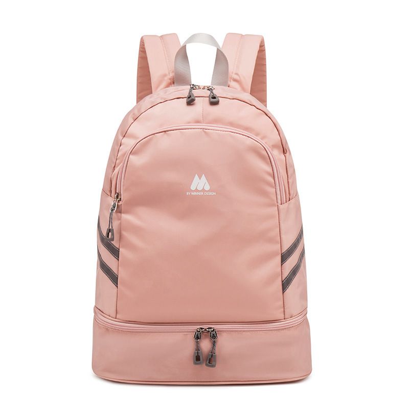 Mochila portátil independente de alta capacidade, bolsa para armazenar e organizar roupas, para mulheres, organizador de viagem, acessórios esportivos de fitness s2149