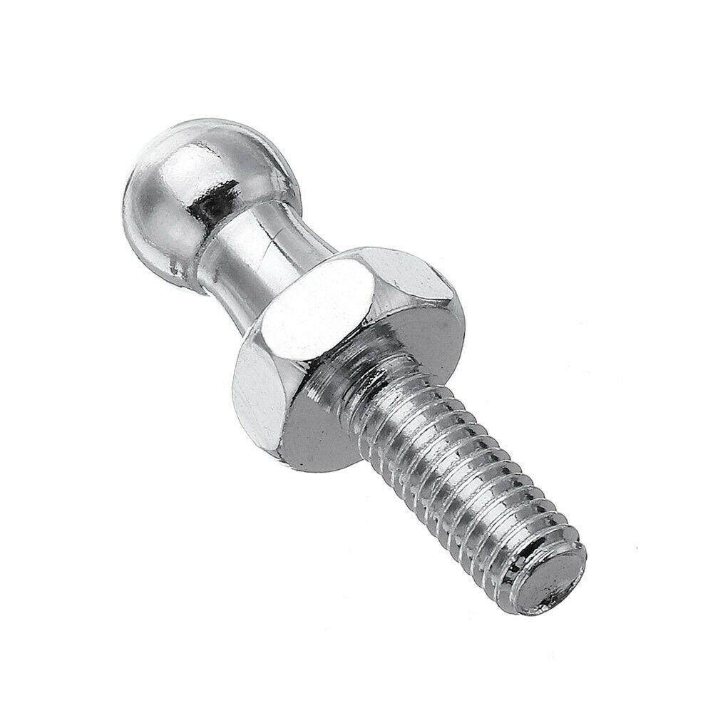 2 stücke 2x10mm Auto Edelstahl Ball Stehbolzen M6 für Gas streben bein Ball enden bolzen motorhaube mit Original Standard