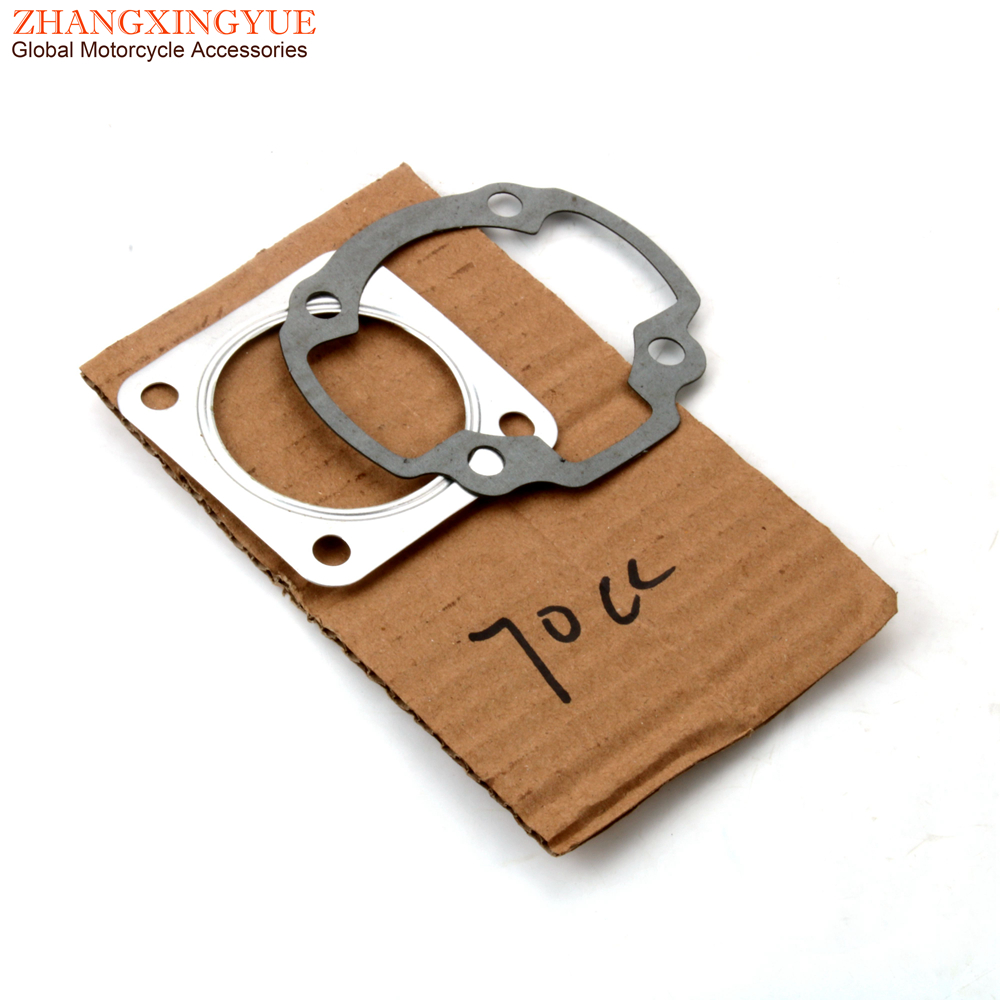 Juego de juntas de cilindro para Scooter, piezas de motor de 2 tiempos para Honda Dio AF34, AF35, ZX50, 50cc, 70CC