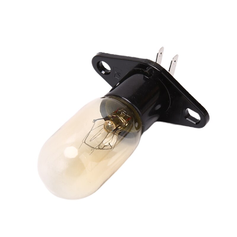 1pc Universal Microwave Oven Global Light Lamp Bulb Base 250V 20W Replacement