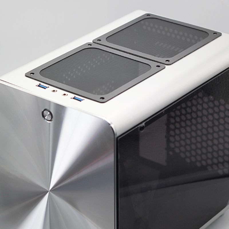 Filtro antipolvere magnetico coperchio della ventola a rete antipolvere protezione della griglia della rete con foro per PC accessori per ventola di raffreddamento della custodia del Computer