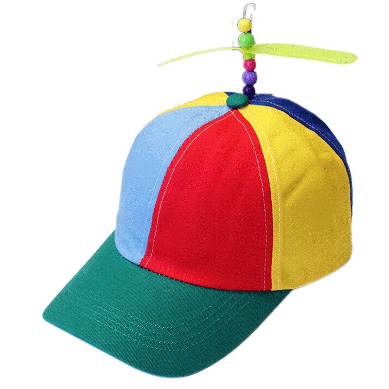 Bonnet d'hélice pour adulte, chapeau de Clown, Costume d'hélicoptère de Baseball, casquette de balle