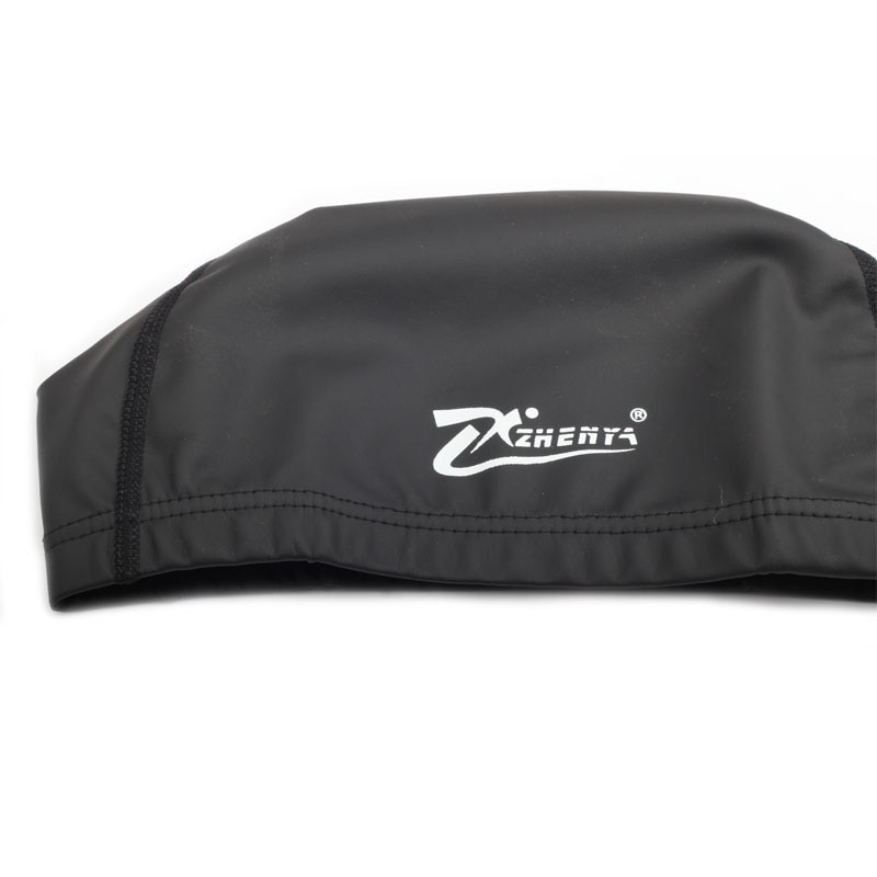 Gorros de natación impermeables para hombres y mujeres, de tela PU, impermeables, para niños y niñas, para piscina, para adultos