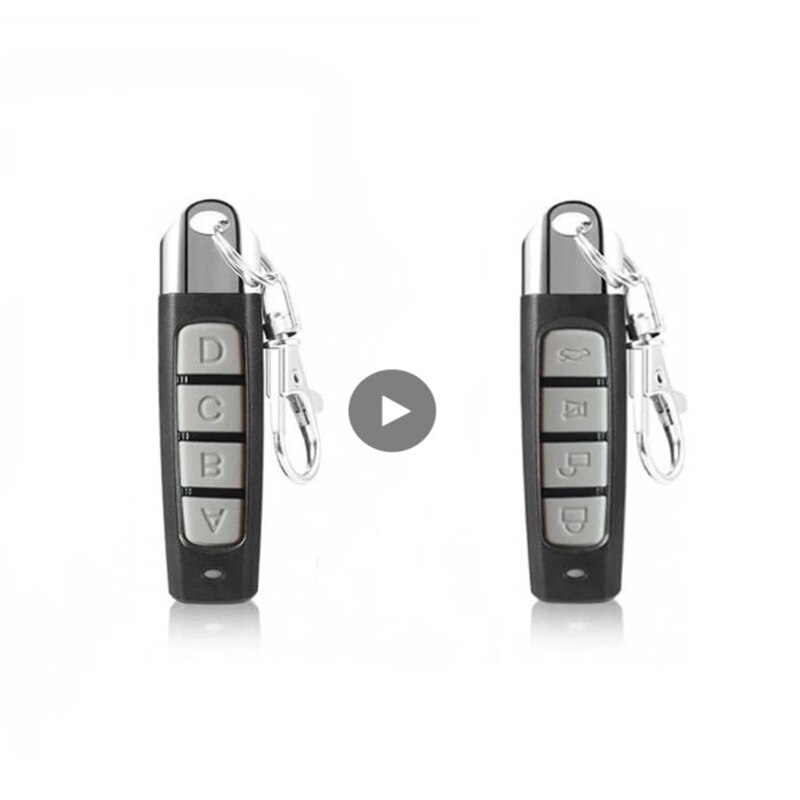 Universal Copy Electric Access Control Rolling Gate Parking Lot Barrier Switch Garage Key Remote Control 433mhz Quick Copy Mini