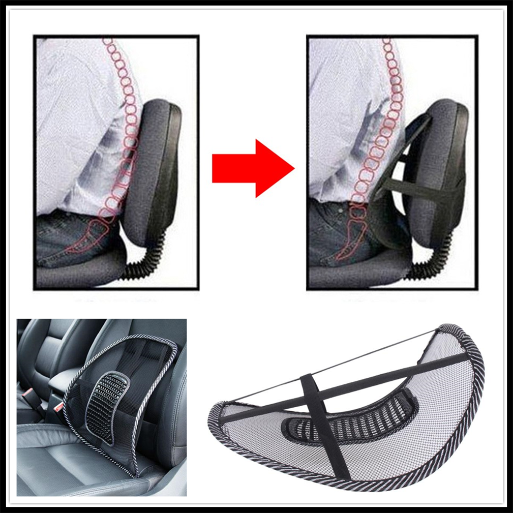 Auto Sitz Büro Stuhl Zurück Kissen Gittergewebe Pad Linderung für BMW X7 X1 M760Li 740Le iX3 i3s i3 635d 120d 120i schlagen Lawine 34