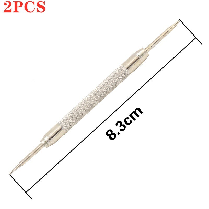 2PCS Watch Tools Spring Bar Remover Opener Watch Bracelet Needle Bar Filed Pin Repair Watch Strap Watchmakers Tool Watches Tools: 2PCS