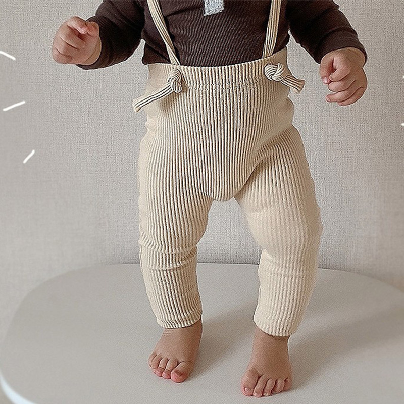 Baby-latzhosen für mädchen und jungen, 2022er-Pack, baumwollhosen für freundlicher, hochelastischer bund, süße hosen, Boutique